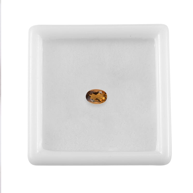 AA Santa Ana Madeira Citrine (Ovl 6x4 mm) 0.40 ctw Loose Gemstone
