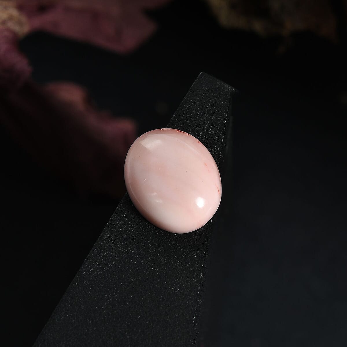 Peach Opal (Ovl 11x9 mm) 2.03 ctw Loose Gemstone image number 1