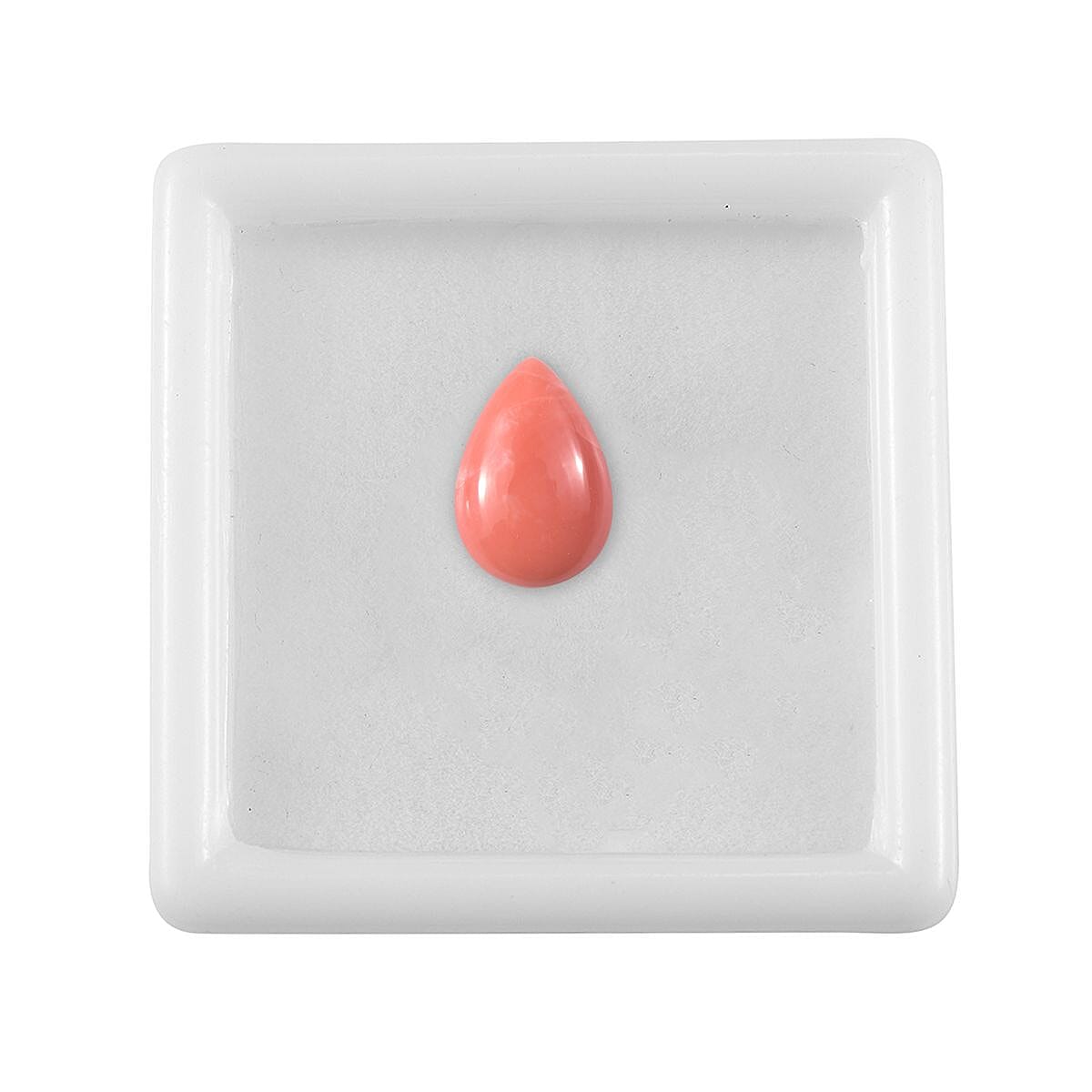 AAAA Peach Opal (Pear 12x8 mm) 1.85 ctw Loose Gemstone image number 3