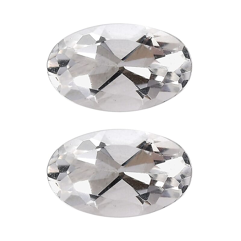 Brazilian Petalite Set of 2 (Ovl 5x3 mm) 0.31 ctw Loose Gemstone