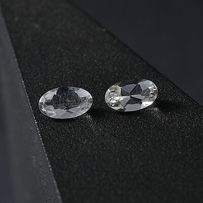 Brazilian Petalite Set of 2 (Ovl 5x3 mm) 0.31 ctw Loose Gemstone