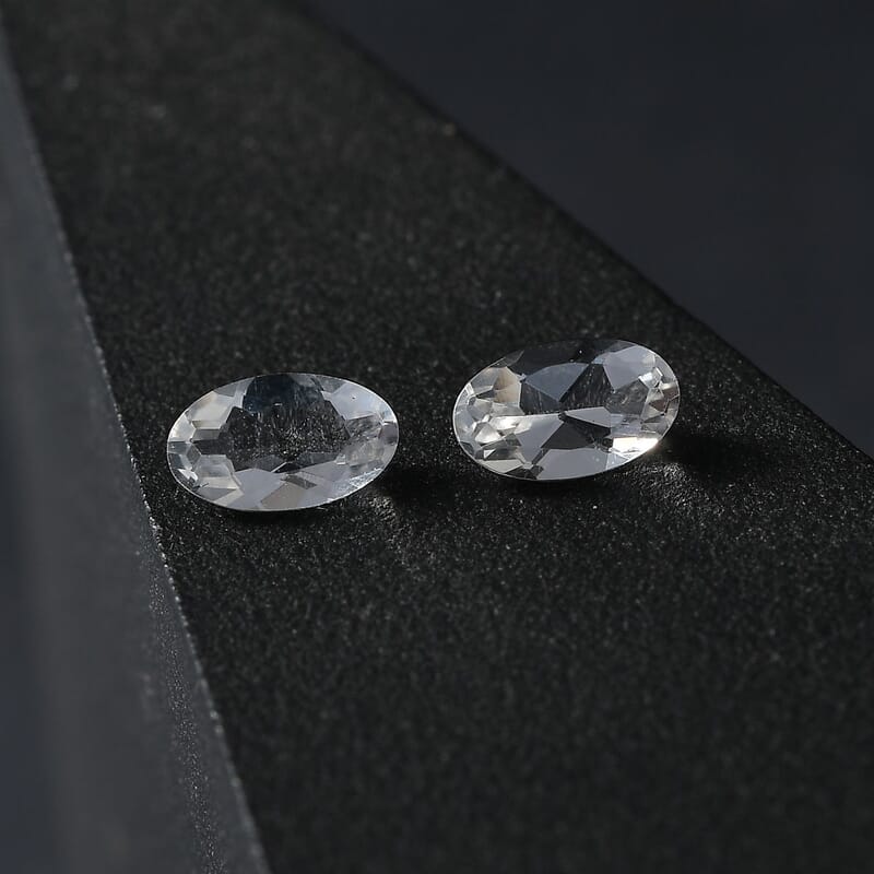 Brazilian Petalite Set of 2 (Ovl 5x3 mm) 0.31 ctw Loose Gemstone