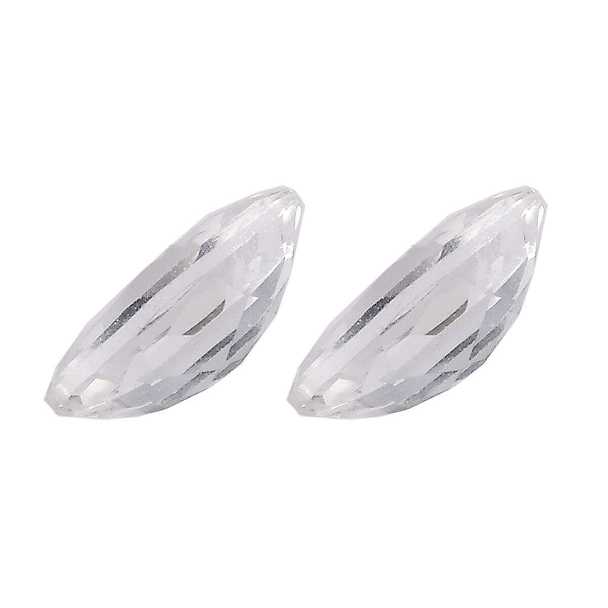 Brazilian Petalite Set of 2 (Ovl 5x3 mm) 0.31 ctw Loose Gemstone image number 2