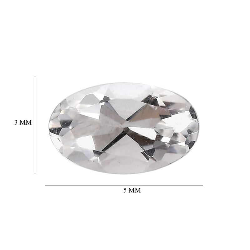 Brazilian Petalite Set of 2 (Ovl 5x3 mm) 0.31 ctw Loose Gemstone