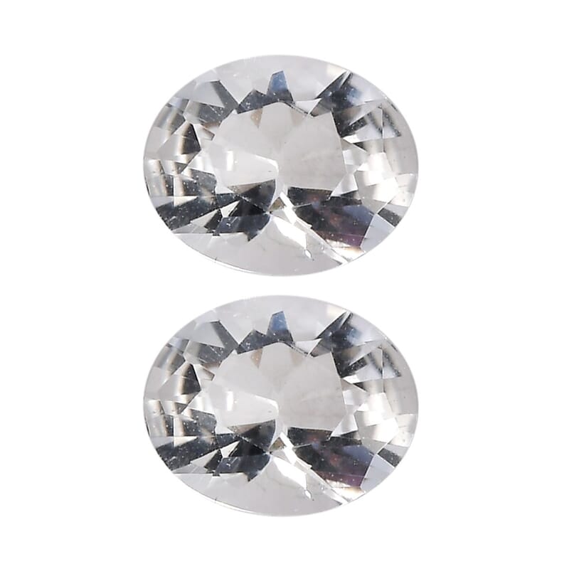Brazilian Petalite Set of 2 (Ovl 5x4 mm) 0.44 ctw Loose Gemstone