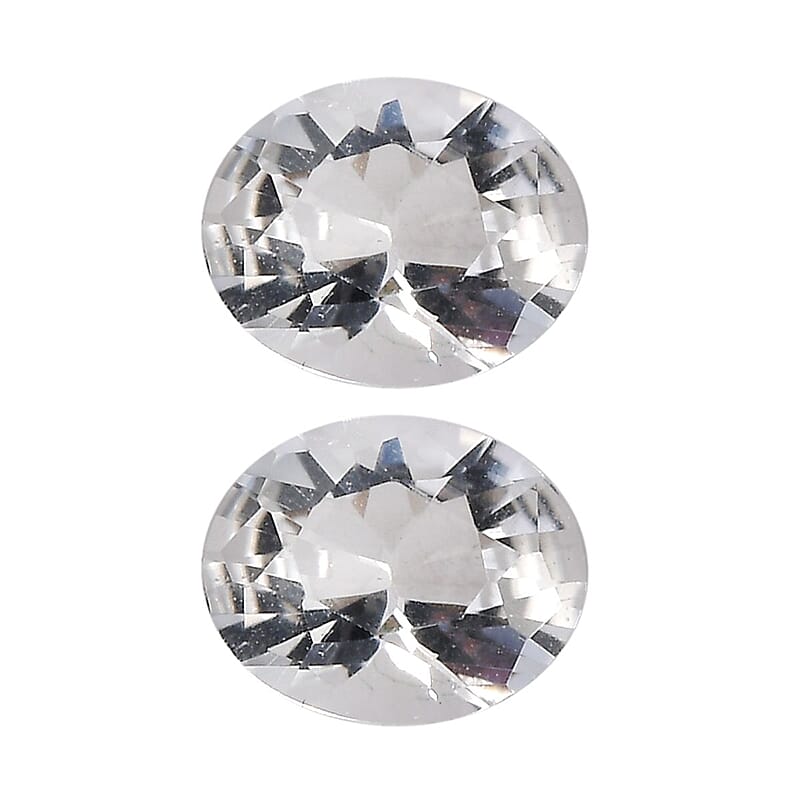 Brazilian Petalite Set of 2 (Ovl 5x4 mm) 0.44 ctw Loose Gemstone