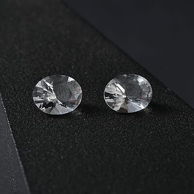 Brazilian Petalite Set of 2 (Ovl 5x4 mm) 0.44 ctw Loose Gemstone
