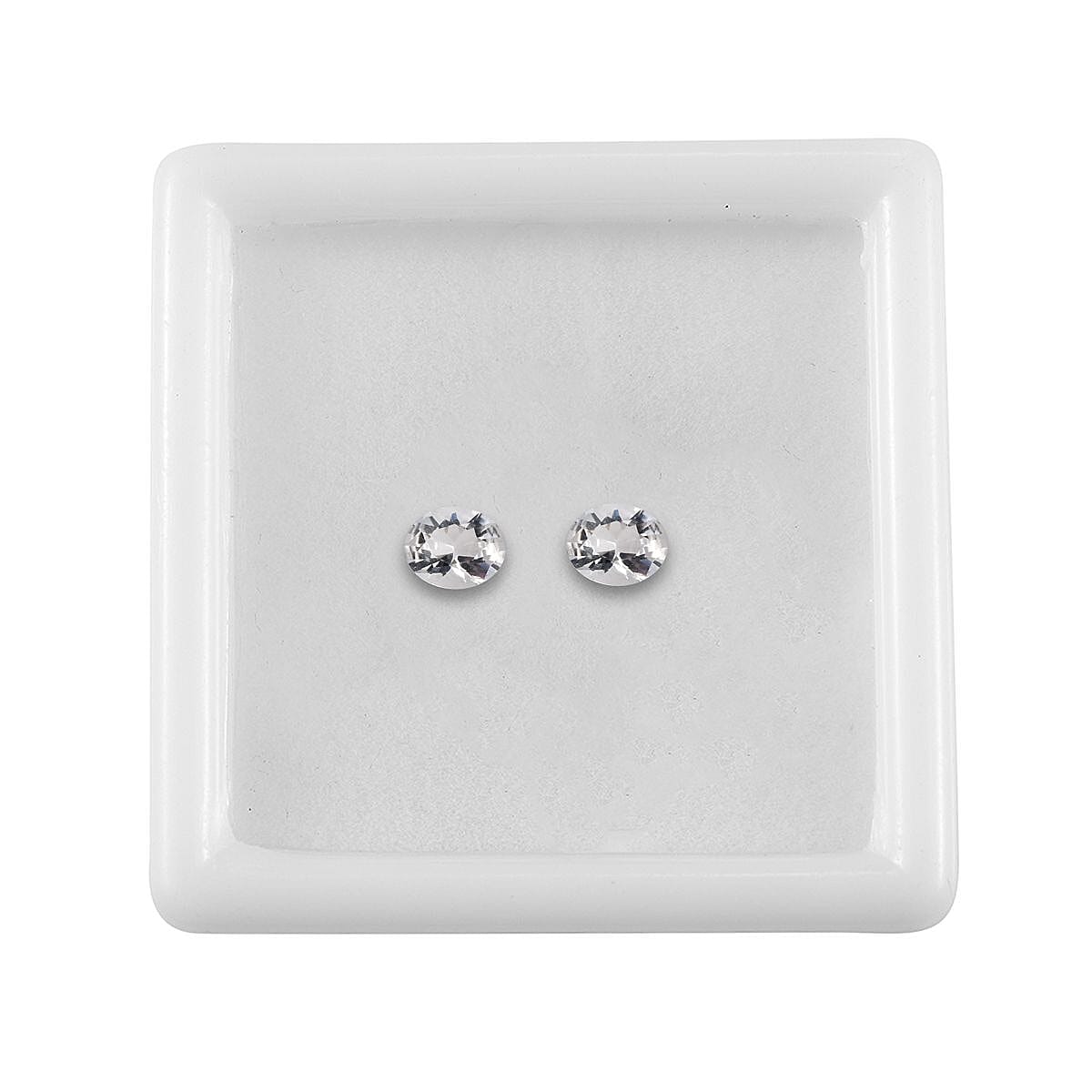 Brazilian Petalite Set of 2 (Ovl 5x4 mm) 0.44 ctw Loose Gemstone