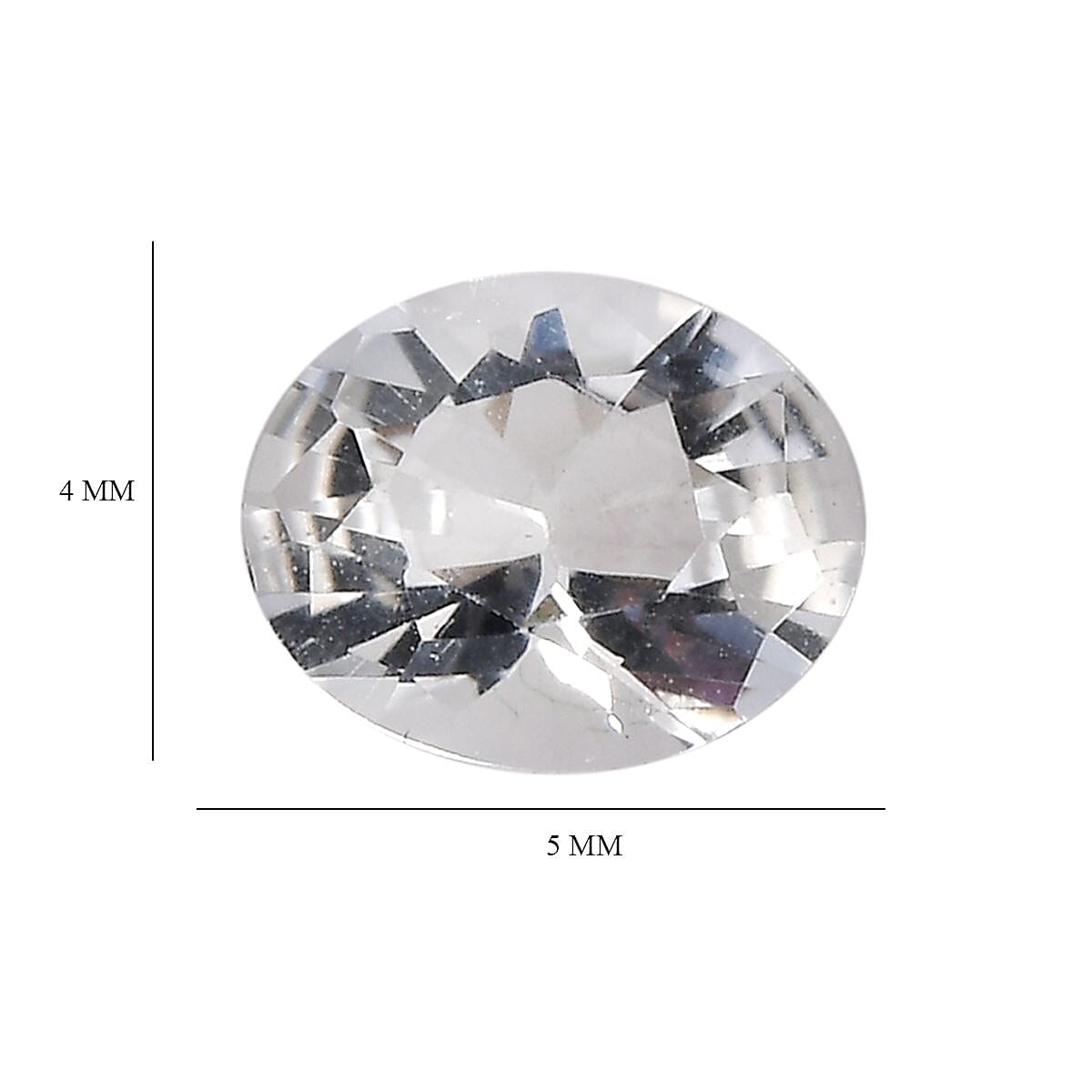 Brazilian Petalite Set of 2 (Ovl 5x4 mm) 0.44 ctw Loose Gemstone