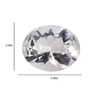 Brazilian Petalite Set of 2 (Ovl 5x4 mm) 0.44 ctw Loose Gemstone
