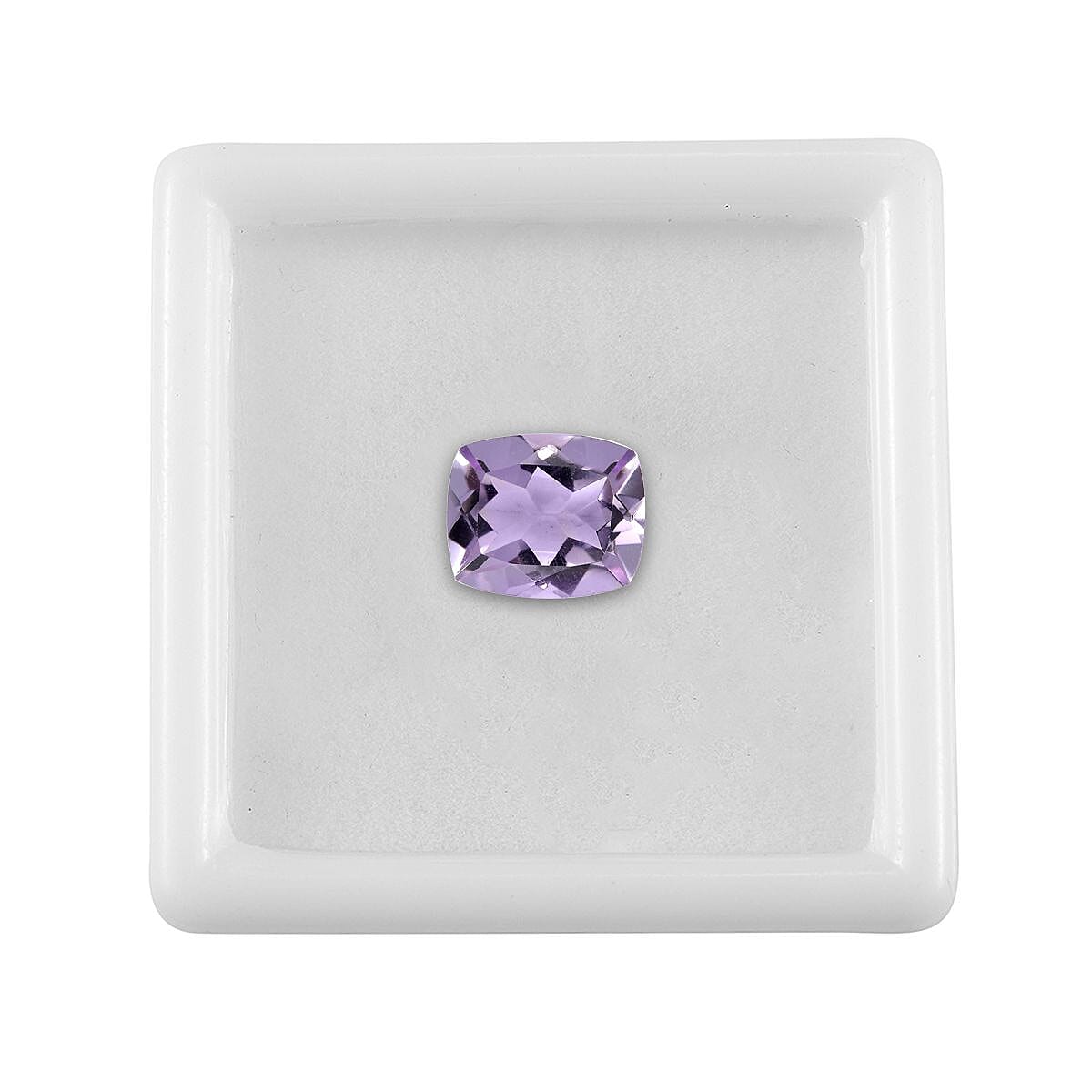 Rose De France Amethyst (Cush 10x8 mm) 2.63 ctw Loose Gemstone