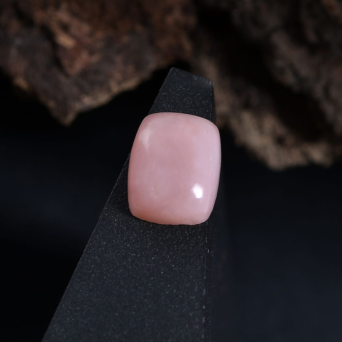 AA Pink Opal (Cush 9x7 mm) 1.54 ctw Loose Gemstone image number 1