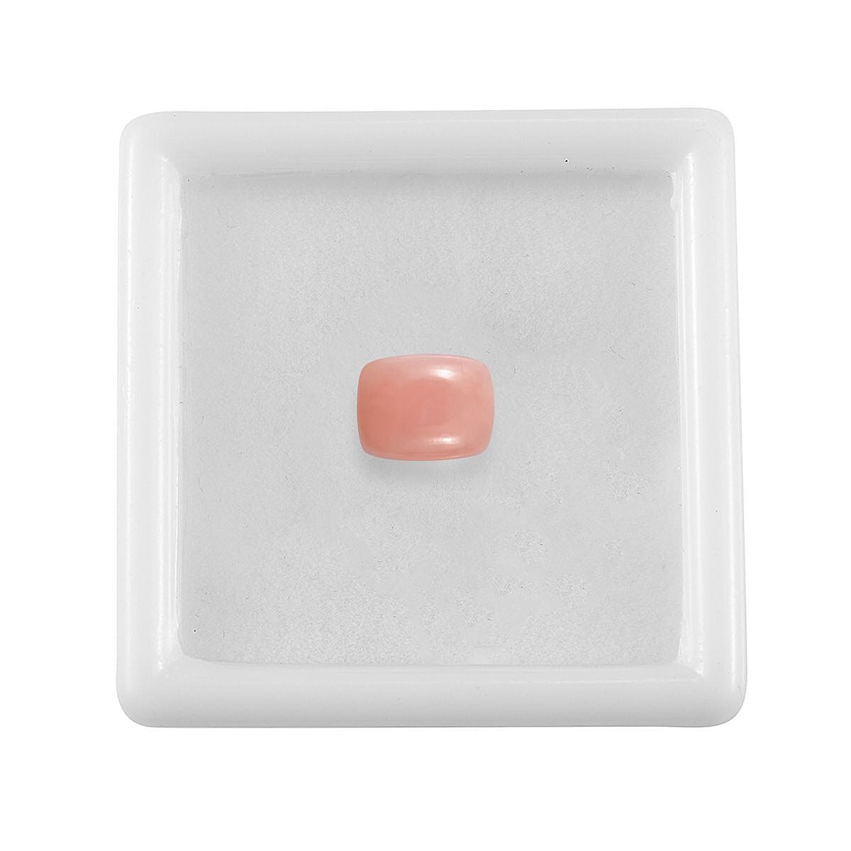 AA Pink Opal (Cush 9x7 mm) 1.54 ctw Loose Gemstone image number 3