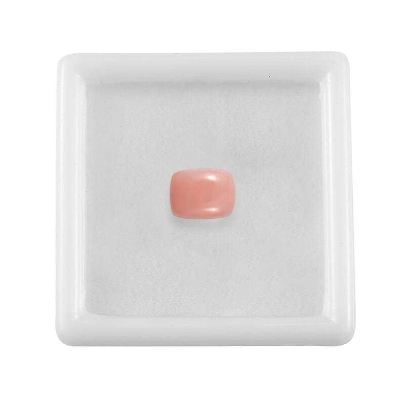 AA Pink Opal (Cush 9x7 mm) 1.54 ctw Loose Gemstone