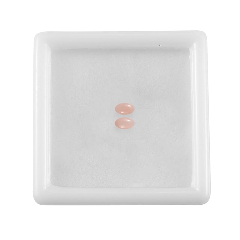 AA Pink Opal Set of 2 (Ovl 5x3 mm) 0.32 ctw Loose Gemstone