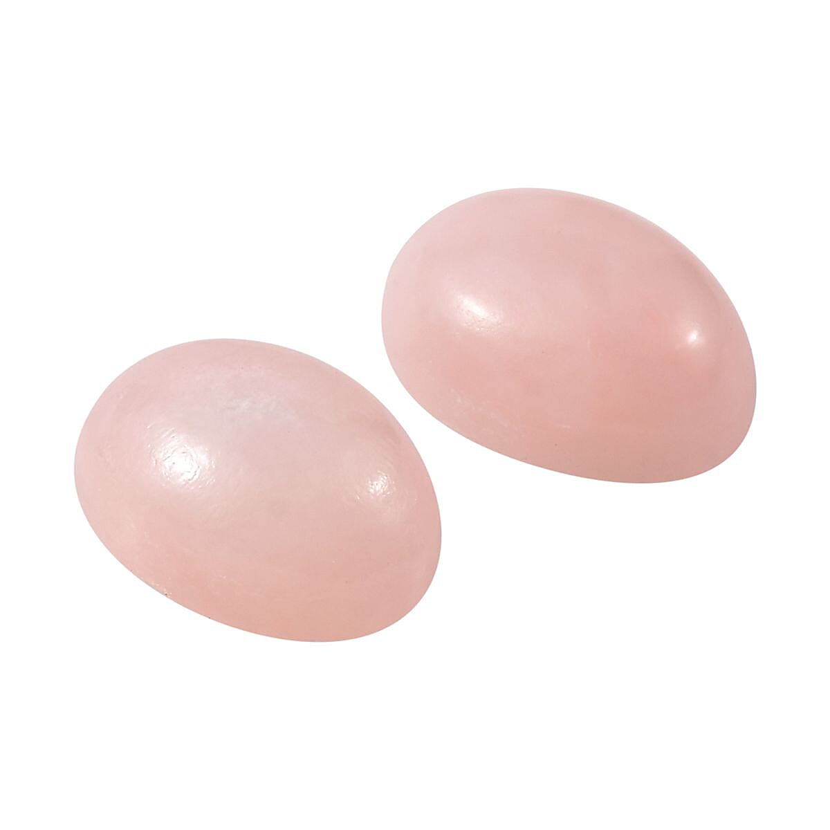 AA Pink Opal Set of 2 (Ovl 6x4 mm) 0.67 ctw Loose Gemstone image number 2