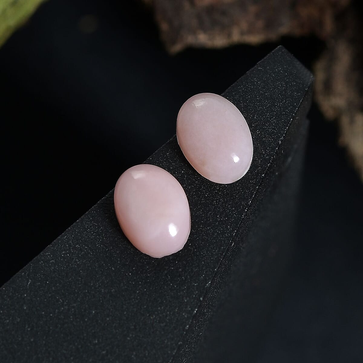 AA Pink Opal Set of 2 (Ovl 7x5 mm) 1.15 ctw Loose Gemstone image number 1