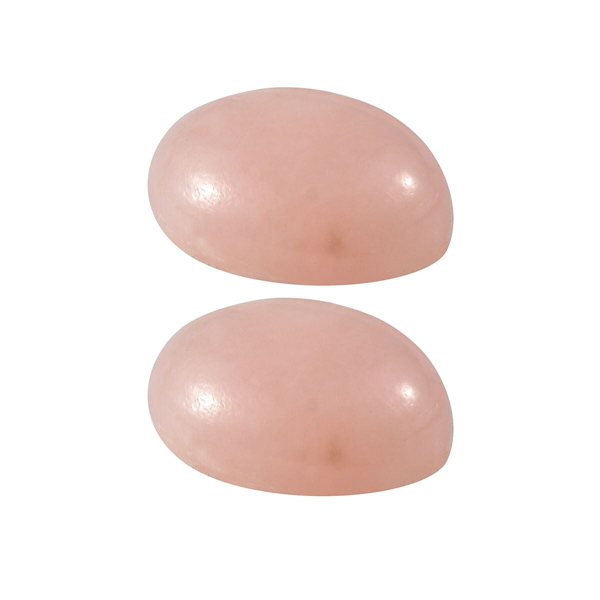AA Pink Opal Set of 2 (Ovl 7x5 mm) 1.15 ctw Loose Gemstone image number 2