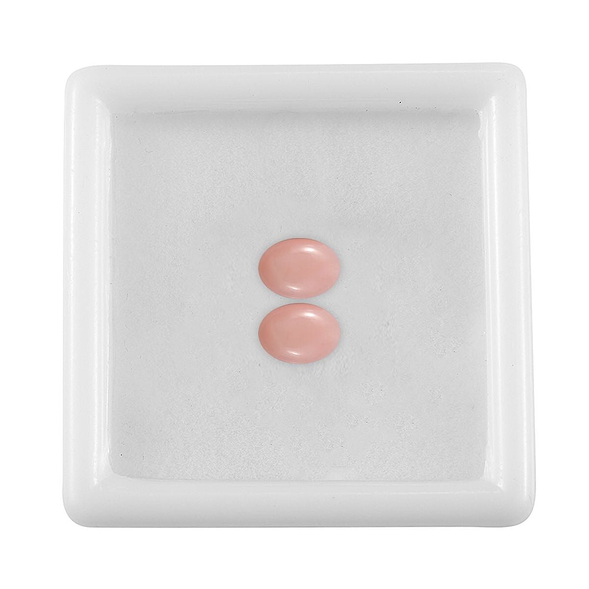 AA Pink Opal Set of 2 (Ovl 7x5 mm) 1.15 ctw Loose Gemstone image number 3
