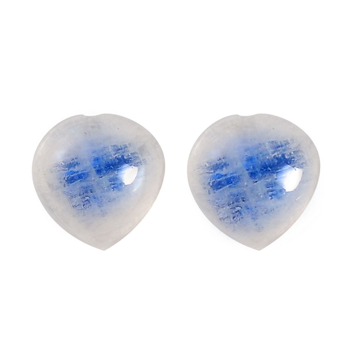 Rainbow Moonstone (Hrt 5 mm) 0.91 ctw Loose Gemstone image number 0