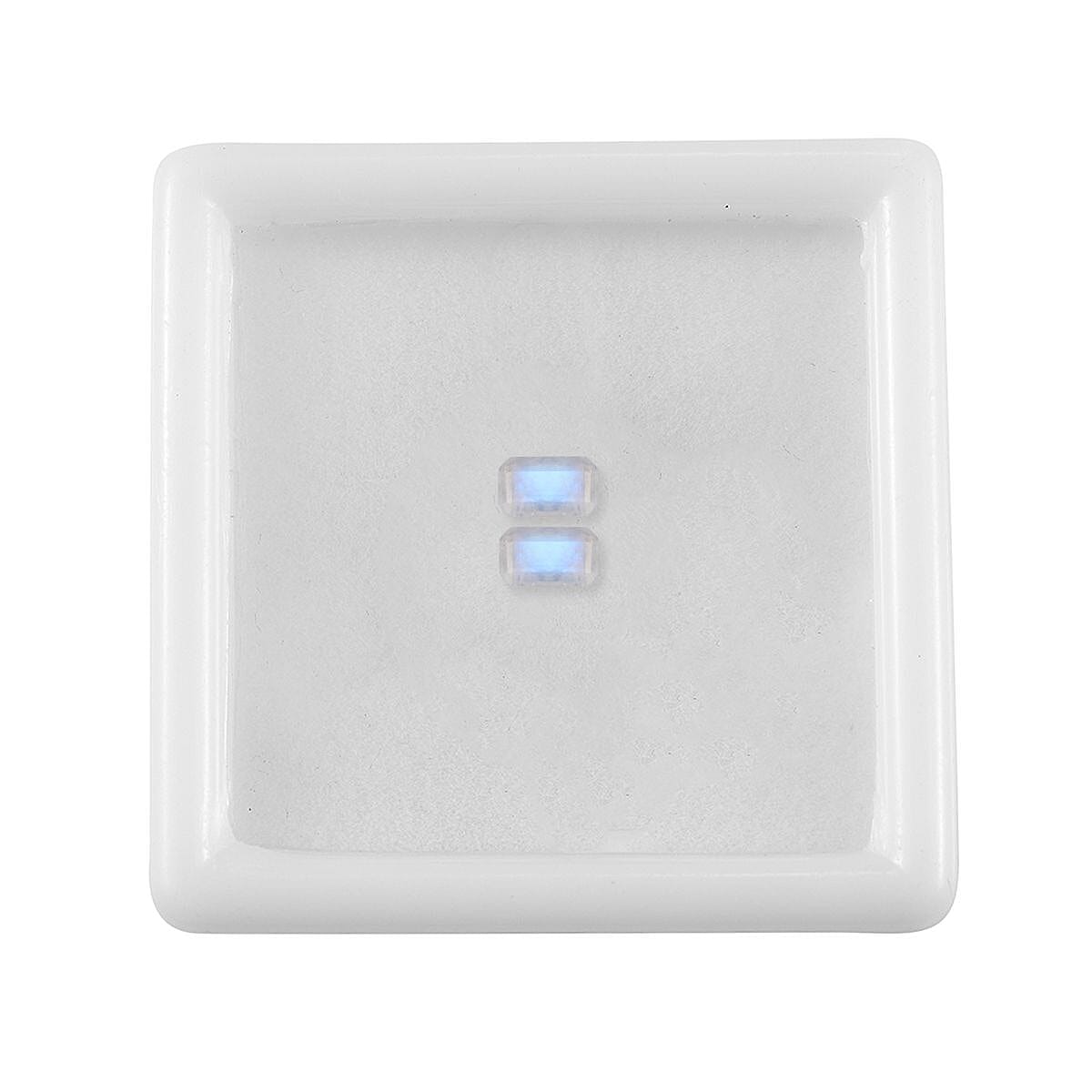 AA Rainbow Moonstone Set of 2 (Oct 5x3 mm) 0.47 ctw Loose Gemstone image number 3