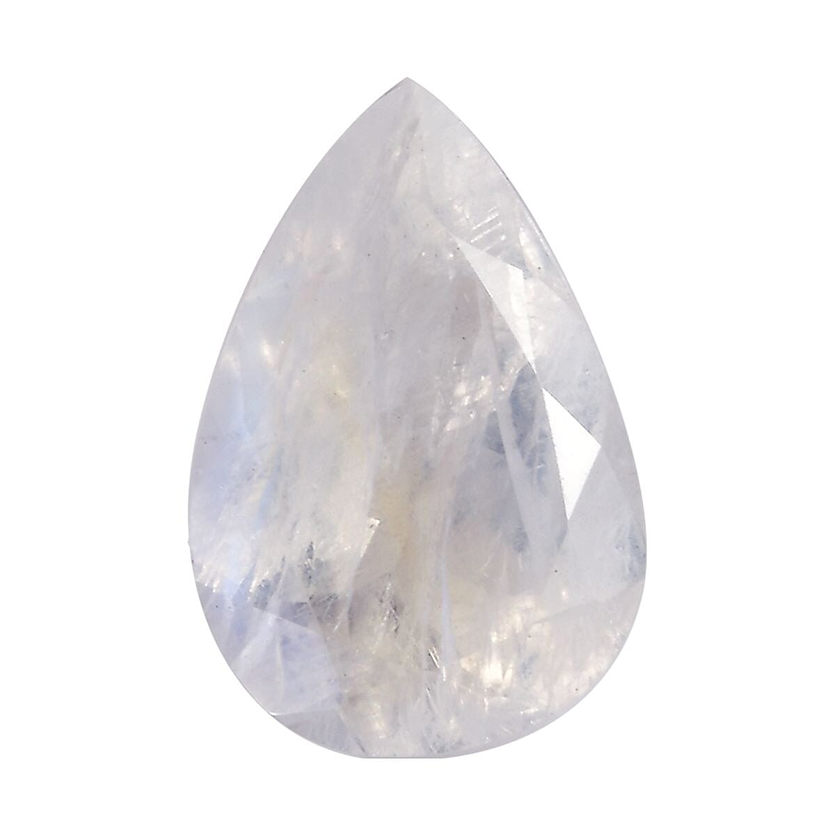 AA Rainbow Moonstone (Pear 10x7 mm) 1.52 ctw Loose Gemstone image number 0