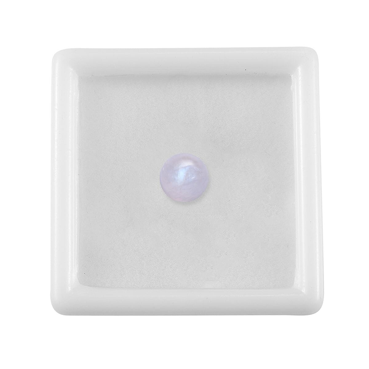 Rainbow Moonstone (Rnd 7 mm) 1.32 ctw Loose Gemstone image number 3
