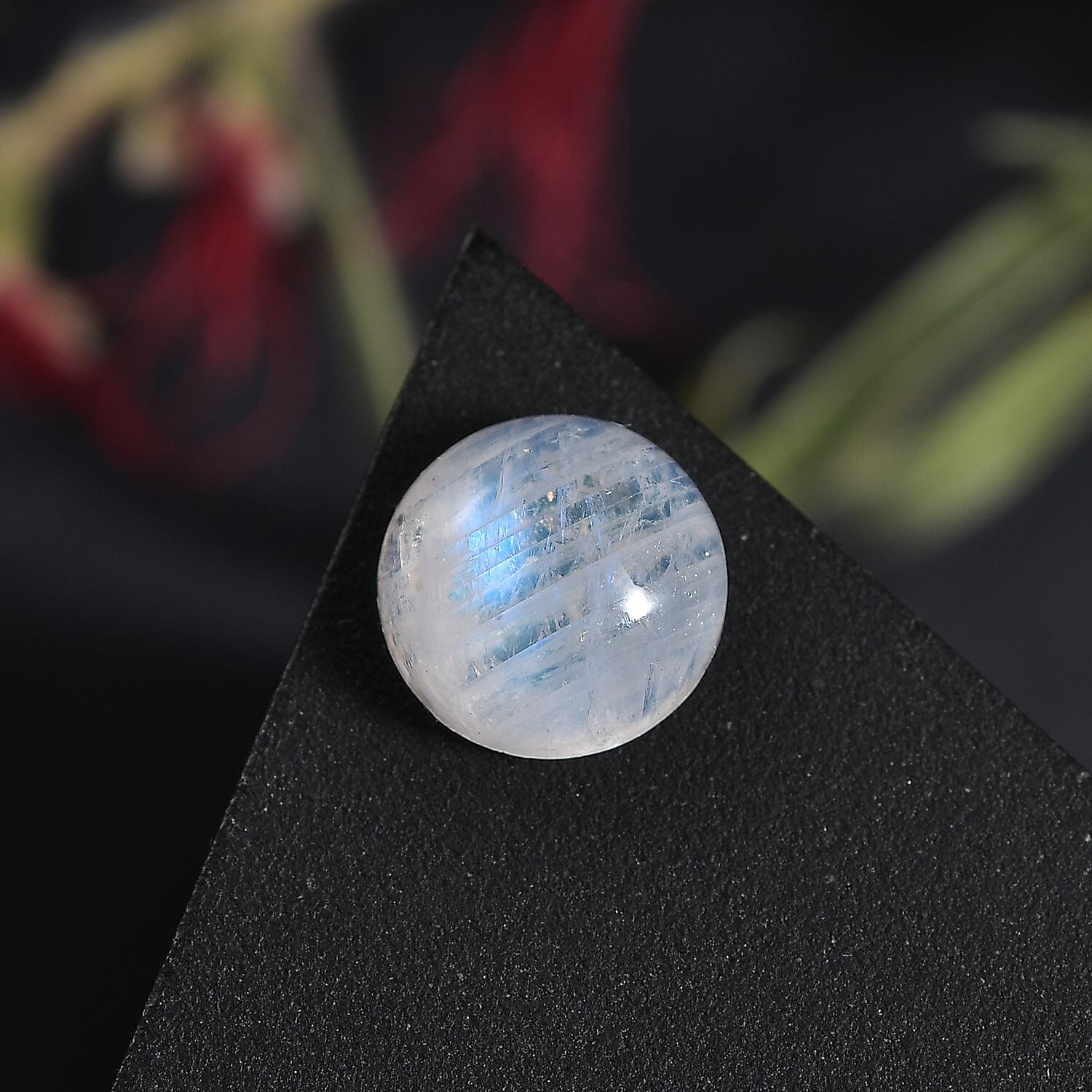 Rainbow Moonstone (Rnd 8 mm) 2.20 ctw Loose Gemstone