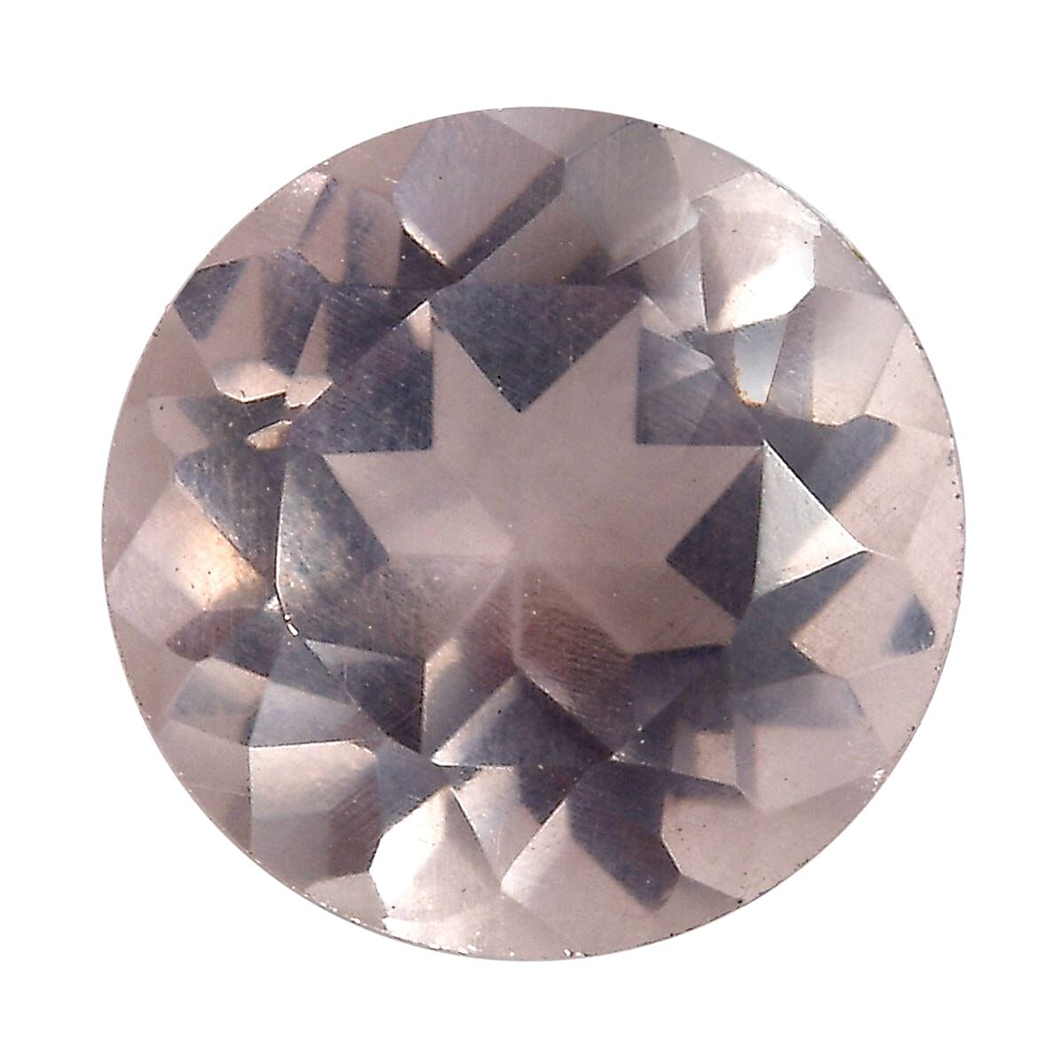 Galilea Rose Quartz (Rnd 8 mm) 1.75 ctw Loose Gemstone image number 0