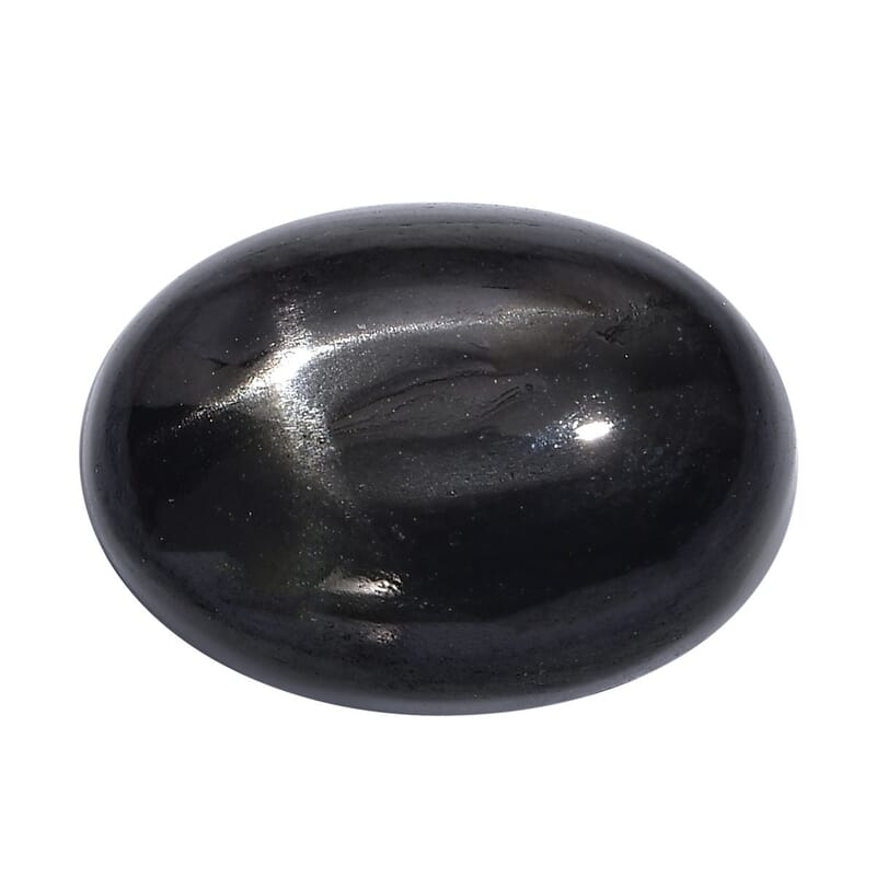 Black Star Diopside (Ovl 14x10 mm) 6.78 ctw Loose Gemstone