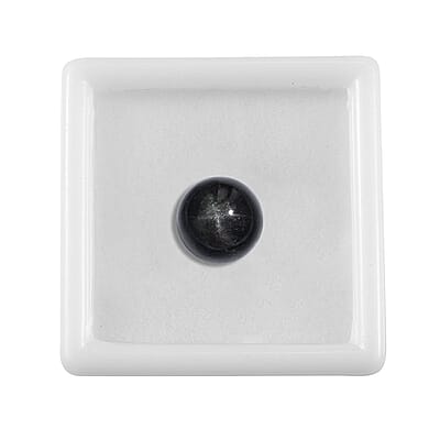 Black Star Diopside (Rnd 11 mm) 6.82 ctw Loose Gemstone