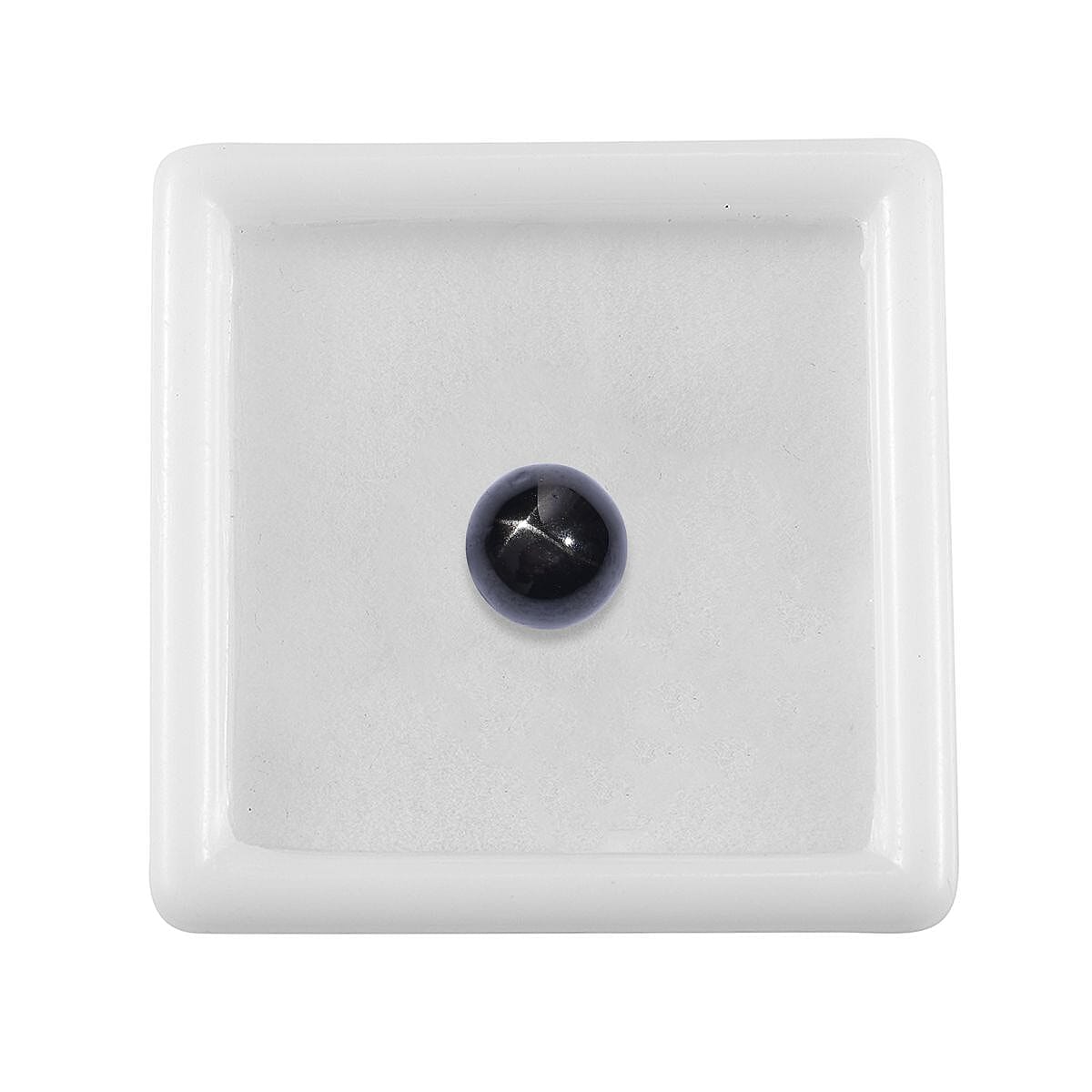 Black Star Diopside (Rnd 8 mm) 2.35 ctw Loose Gemstone