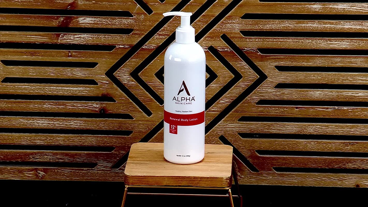 ALPHA Skincare Renewal Body Lotion with 12% Glycolic AHA (12oz)