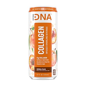 12 pack Hydradna Collagen Sparkling Beverage  - Georgia Peach