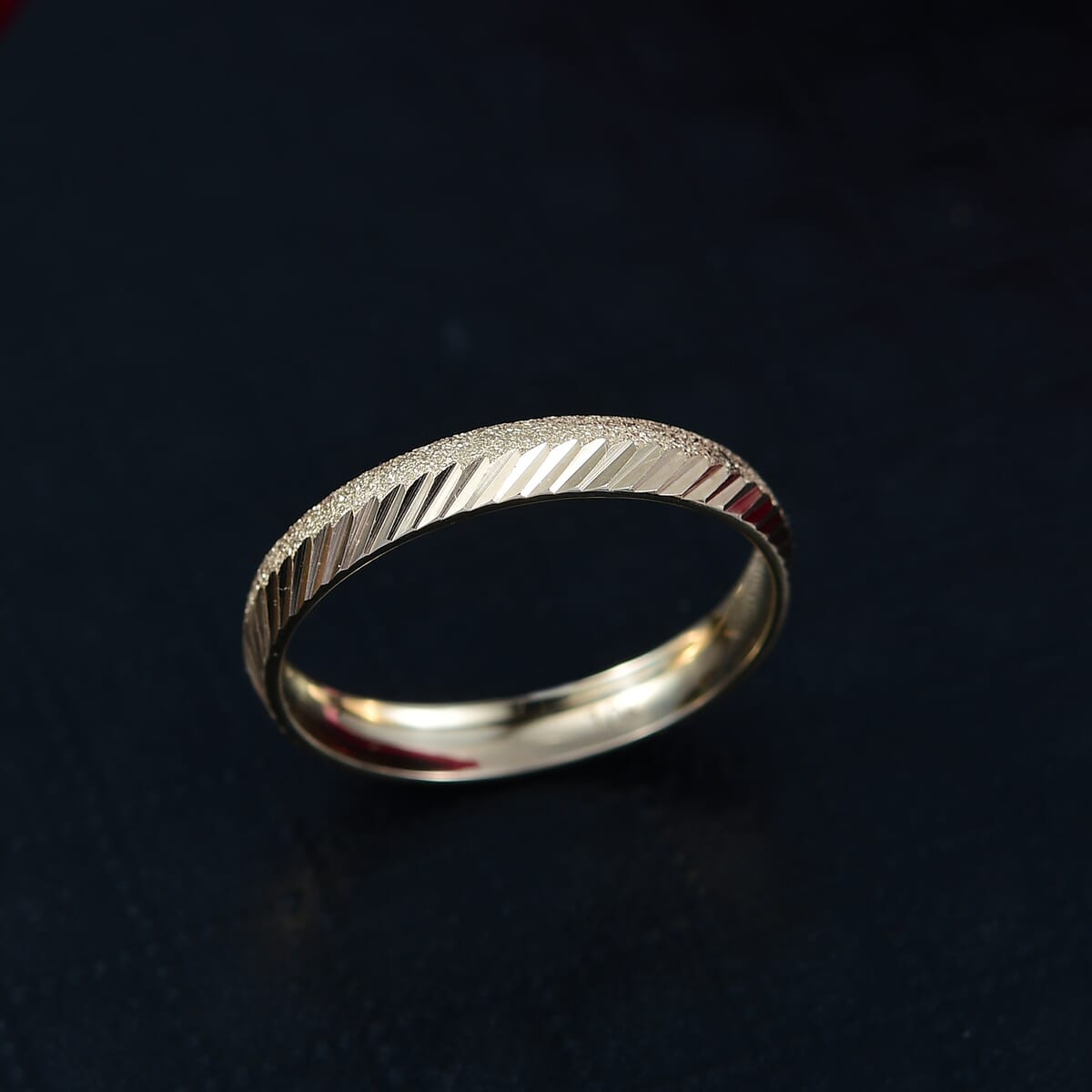 10K Yellow Gold Classic Band Ring (Size 9.0) 1.30 Grams image number 1