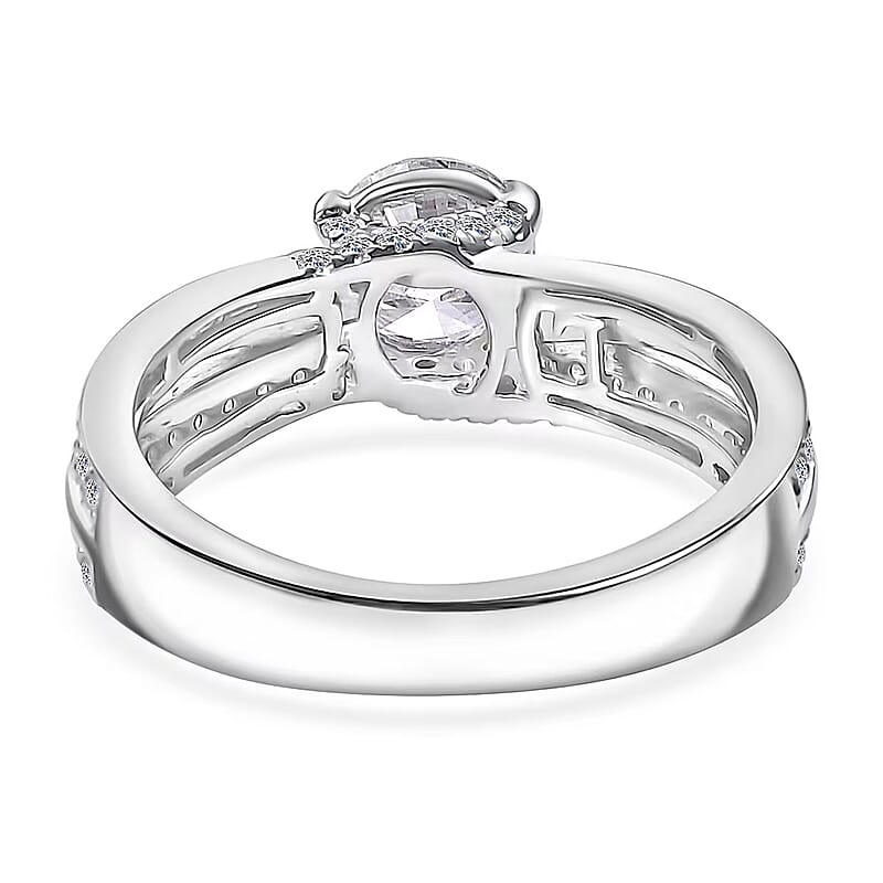 IGI Certified Luxuriant Lab Grown Diamond E-F VS 1.50 ctw Ring in 950 Platinum