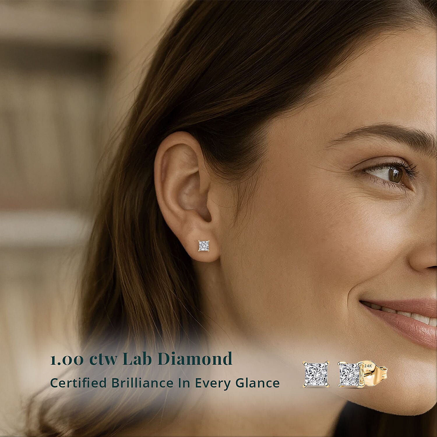 14K Yellow Gold - Product card gallery slide 2 (10146209235227)