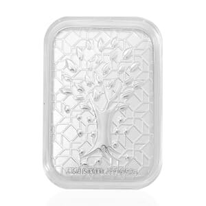 999 Fine Silver Life of Tree Emboss Sheet 31x45.5mm (0.01g)