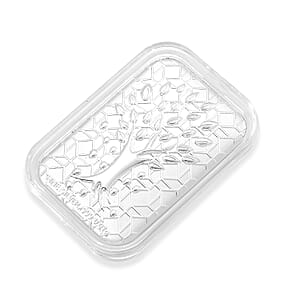 999 Fine Silver Tree of Life Emboss Sheet 31x45.5mm (10mg)