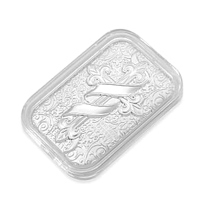 999 Fine Silver Cross Emboss Sheet 31x45.5mm (10mg)