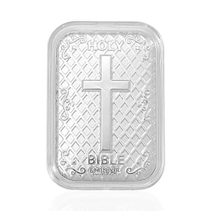 999 Fine Silver Bible Emboss Sheet 31x45.5mm (10mg)
