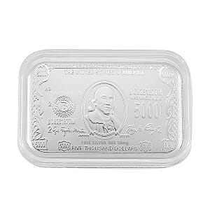 Doorbuster 999 Fine Silver Currency Emboss Sheet 31x45.5mm (10mg)