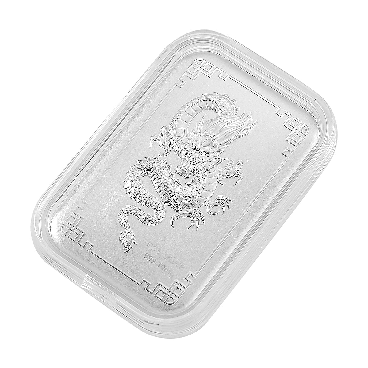 Doorbuster 999 Fine Silver Dragon Emboss Sheet 31x45.5mm (10mg) image number 2