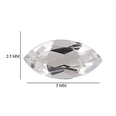 Brazilian Petalite Set of 2 (Mrq 5x2.5 mm) 0.20 ctw Loose Gemstone