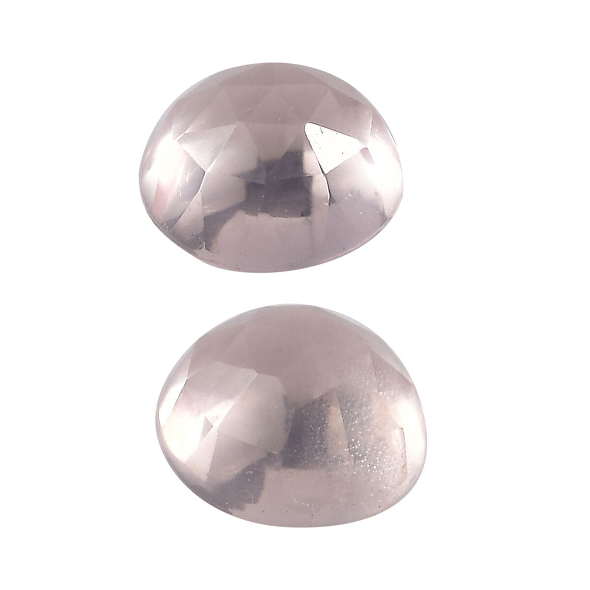 Galilea Rose Quartz Set of 2 (Rnd 5 mm) 0.90 ctw Loose Gemstone image number 2