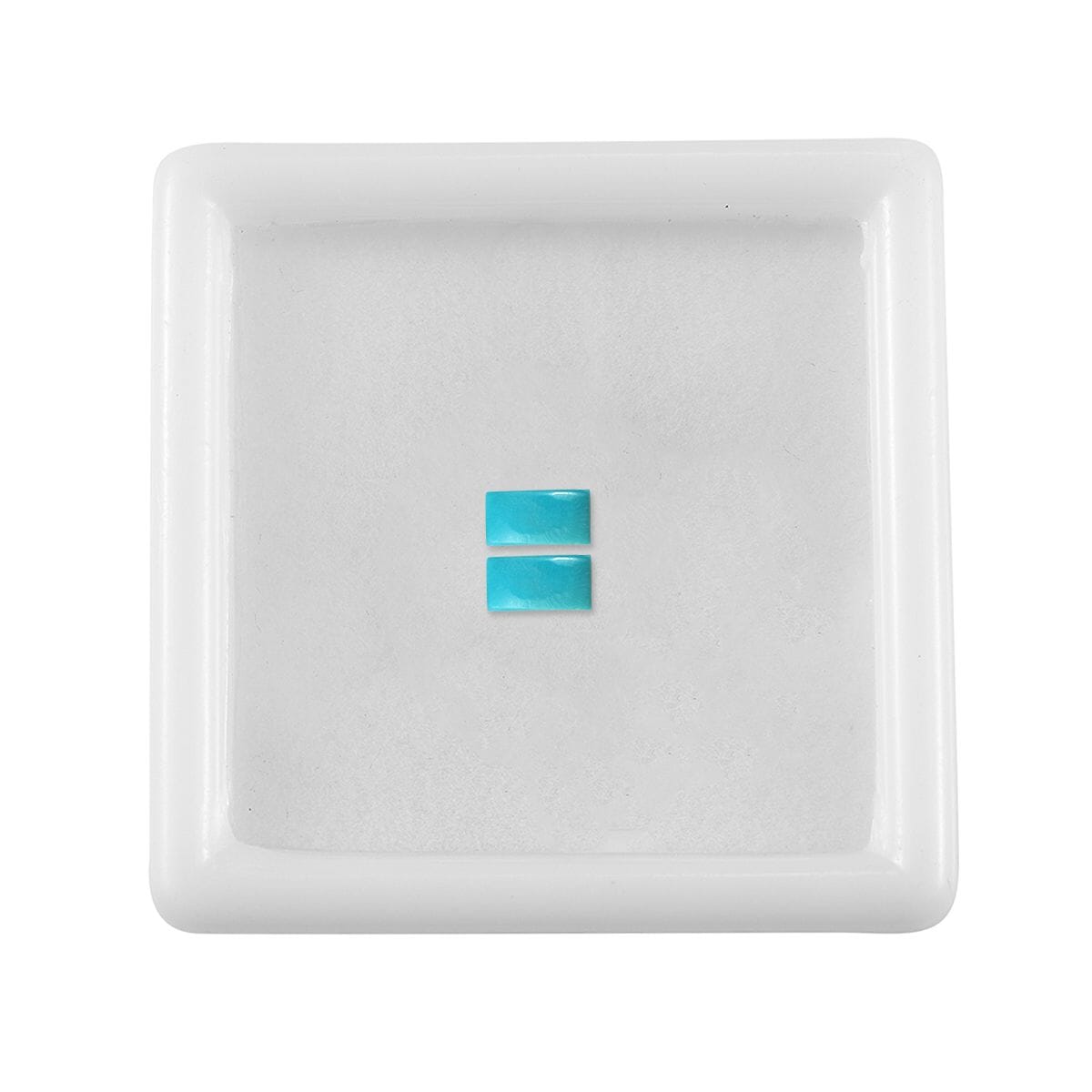 Sleeping Beauty Turquoise Set of 2 (Bgt 5x2.5 mm) 0.39 ctw Loose Gemstone image number 3