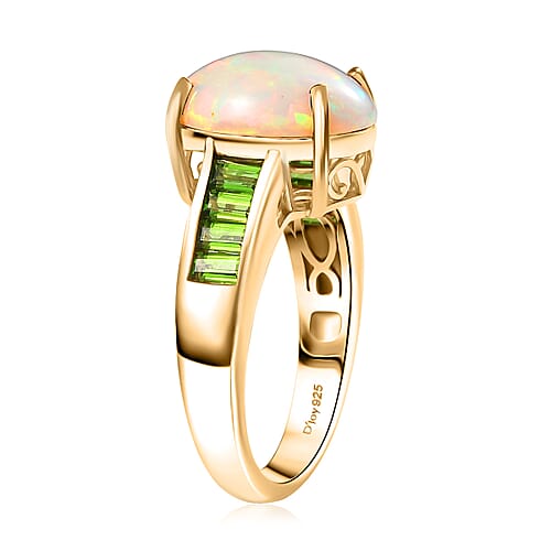 Ethiopian Welo Opal & Chrome Diopside / 10 - Product card gallery slide 4 (9432852791551)