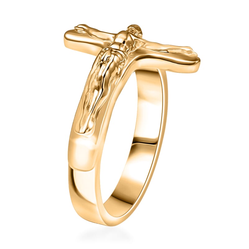 Karis Divine Men's Ring in 18K YG Plated (Size 10.0)