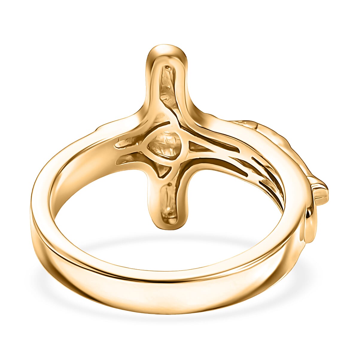 Karis Divine Men's Ring in 18K YG Plated (Size 10.0)