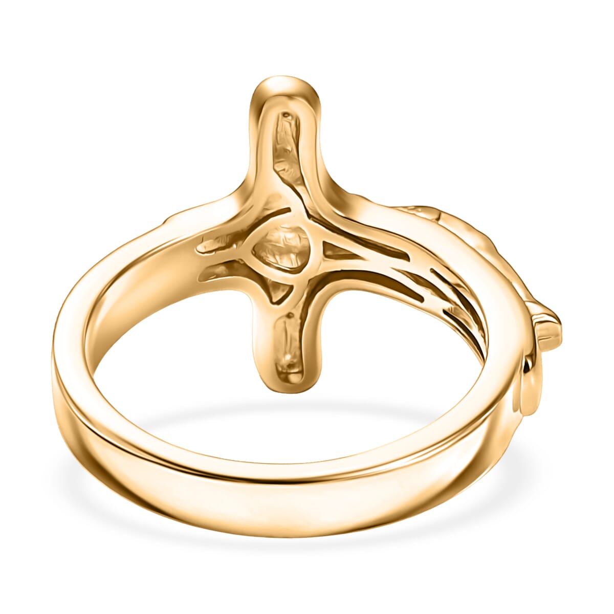 Karis Divine Men's Ring in 18K YG Plated (Size 11.0) image number 4